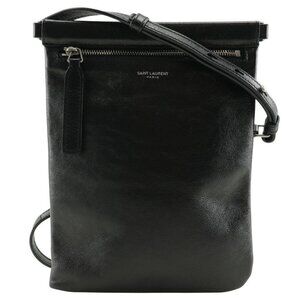 SAINT LAURENT PARIS Sacosh Shoulder Bag 581697 1GE0E 1000 NERO black leath